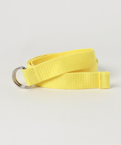 WEGO（ウィゴー）の「WEGO/リングベルト（ベルト・レディース・ホワイト/ブラック/ブルー/ライトピンク/ピンク/イエロー・FREE）」の4枚目の写真