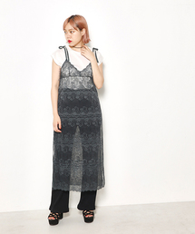 SLY | LACE LONG C/A(キャミソール)