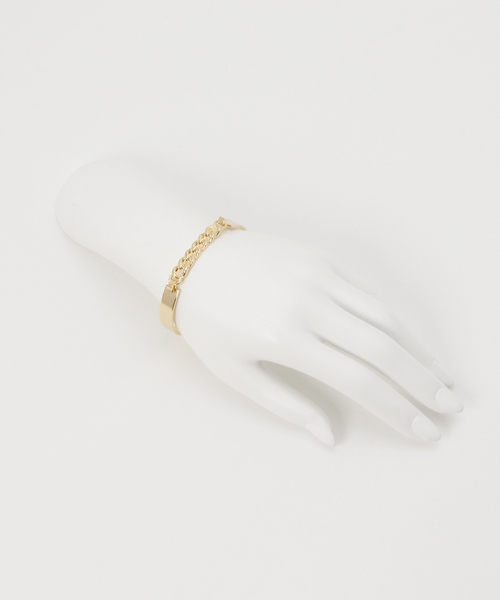 MOUSSY（マウジー）の「BLING CHAIN BANGLE（ブレスレット・レディース・ゴールド・FREE）」の4枚目の写真