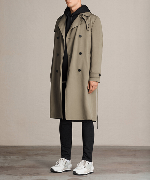 未使用 ALLSAINTS オールセインツ トレンチ コート UK2 コート＆ジャケット | オールセインツ 公式オンラインストア