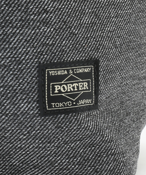 PORTER（ポーター）の「◇LOWERCASE*PORTER*EDIFICE シャンブレートートバック（トートバッグ・メンズ・ブラック/ネイビー・FREE）」の14枚目の写真
