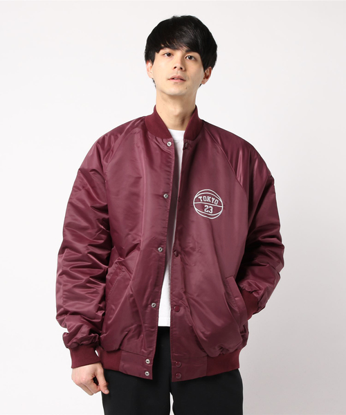 TOKYO 23 NYLON STADIUM JACKET