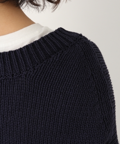 A part by（アパートバイ）の「1.5GCLリリーヤーンVPO 788678（ニット/セーター・レディース・ホワイト/ピンク/グリーン/ネイビー・FREE）」の8枚目の写真