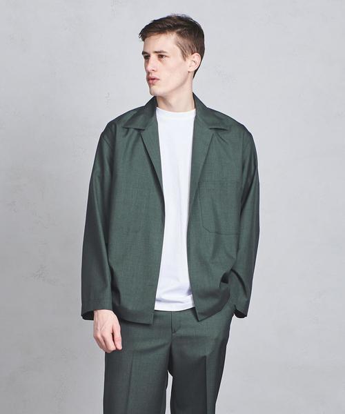 AURALEE（オーラリー）の「＜AURALEE（オーラリー）＞ TRO SHIRT JKT（ブルゾン・メンズ・オリーブ/ベージュ・3/5/4）」の2枚目の写真