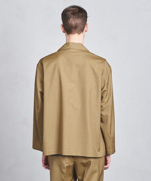 AURALEE（オーラリー）の「＜AURALEE（オーラリー）＞ TRO SHIRT JKT（ブルゾン・メンズ・オリーブ/ベージュ・3/5/4）」の13枚目の写真