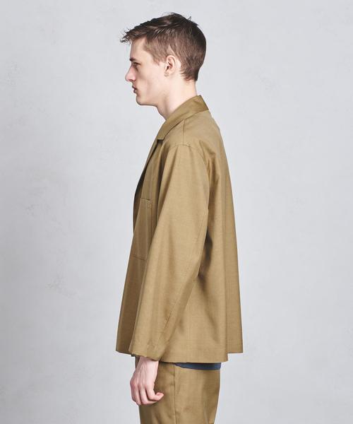 AURALEE（オーラリー）の「＜AURALEE（オーラリー）＞ TRO SHIRT JKT（ブルゾン・メンズ・オリーブ/ベージュ・3/5/4）」の12枚目の写真