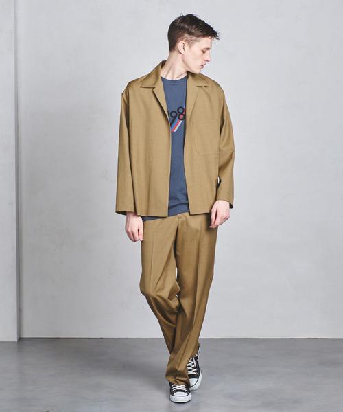 AURALEE（オーラリー）の「＜AURALEE（オーラリー）＞ TRO SHIRT JKT（ブルゾン・メンズ・オリーブ/ベージュ・3/5/4）」の10枚目の写真