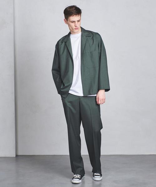 AURALEE（オーラリー）の「＜AURALEE（オーラリー）＞ TRO SHIRT JKT（ブルゾン・メンズ・オリーブ/ベージュ・3/5/4）」の9枚目の写真