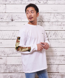 #Re:room | #Re:roomカモアームプリントロングスリーブ(Tシャツ/カットソー)