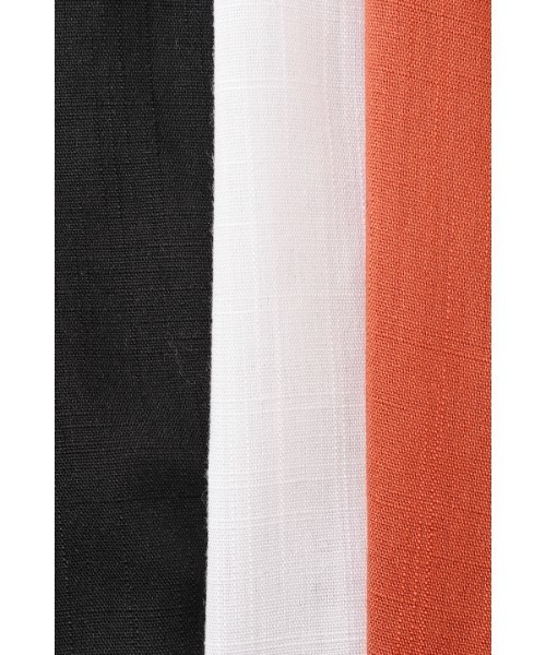 EGOIST（エゴイスト）の「ショート丈オープンカラーシャツ（シャツ/ブラウス・レディース・ブラック/ホワイト/オレンジ・FREE）」の10枚目の写真