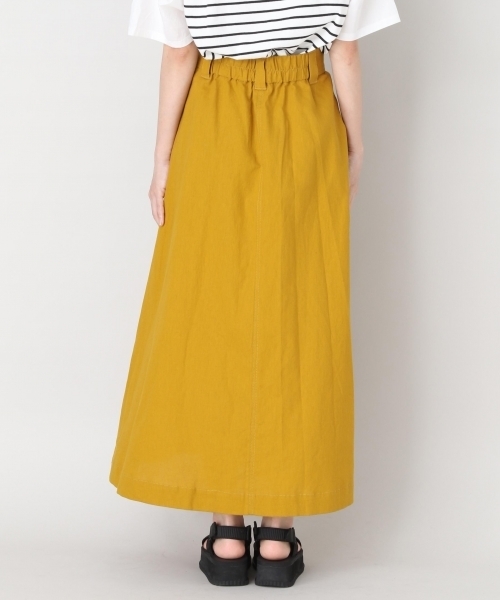 LOWRYS FARM（ローリーズファーム）の「メンアサＡラインスカート　804356（スカート・レディース・イエロー/グリーン/アイボリー/テラコッタ・FREE）」の10枚目の写真