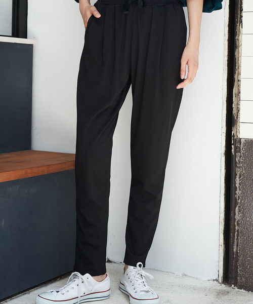 AMERICAN HOLIC（アメリカンホリック）の「・カットテーパードパンツ（その他パンツ・レディース・カーキ/ブラック/モカ・L/M）」の2枚目の写真