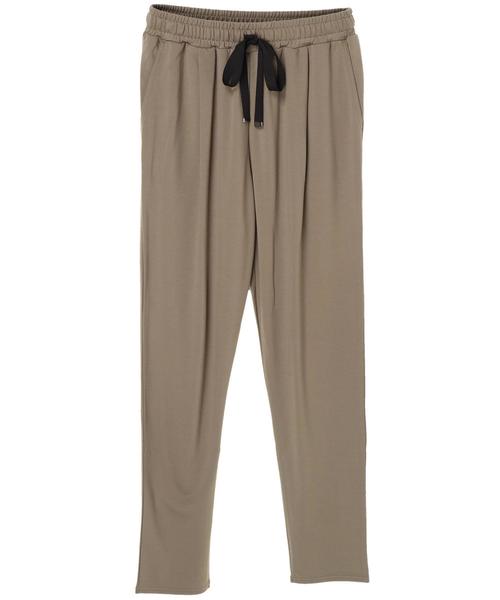 AMERICAN HOLIC（アメリカンホリック）の「・カットテーパードパンツ（その他パンツ・レディース・カーキ/ブラック/モカ・L/M）」の14枚目の写真