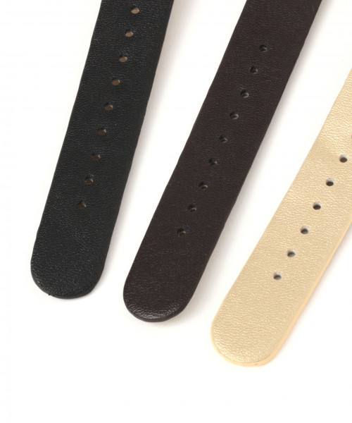 niko and...（ニコアンド）の「ケースブレス付きウォッチ（アナログ腕時計・レディース・ブラック/ブラウン/イエロー/アイボリー/ベージュ/ダークブラウン/キャメル・0）」の13枚目の写真