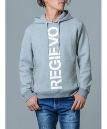 【REGIEVO】REGIEVOロゴプリントプルパーカー