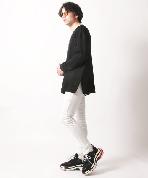 SHISKY（シスキー）の「ハイストレッチイージーカラースキニーパンツ（その他パンツ・メンズ・ダークネイビー/ブラック/ベージュ/グレー/オフホワイト/カーキ/カモフラージュ/ストライプ/チェック/チャコール・L/M/XL）」の11枚目の写真