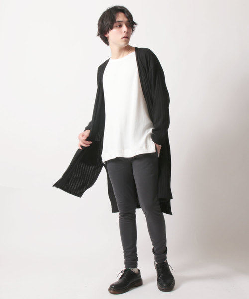 SHISKY（シスキー）の「ハイストレッチイージーカラースキニーパンツ（その他パンツ・メンズ・ダークネイビー/ブラック/ベージュ/グレー/オフホワイト/カーキ/カモフラージュ/ストライプ/チェック/チャコール・L/M/XL）」の14枚目の写真