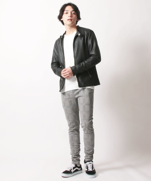 SHISKY（シスキー）の「ハイストレッチイージーカラースキニーパンツ（その他パンツ・メンズ・ダークネイビー/ブラック/ベージュ/グレー/オフホワイト/カーキ/カモフラージュ/ストライプ/チェック/チャコール・L/M/XL）」の20枚目の写真