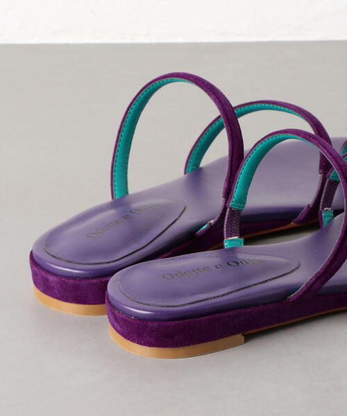 ODETTE E ODILE（オデットエオディール）の「OFC サムビジューウェッジ サンダル20（サンダル・レディース・レッド/ゴールド/モカ/ブラック/パープル/ベージュ/その他1・35/36/37）」の15枚目の写真