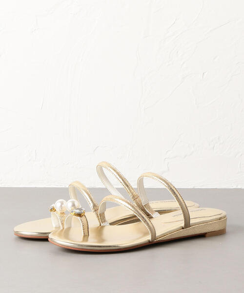 ODETTE E ODILE（オデットエオディール）の「OFC サムビジューウェッジ サンダル20（サンダル・レディース・レッド/ゴールド/モカ/ブラック/パープル/ベージュ/その他1・35/36/37）」の11枚目の写真