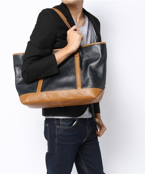 green label relaxing(グリーンレーベルリラクシング)の「▲▲▲□AP BUFFALO トートバッグ ◆(トートバッグ・メンズ・ブラック/ネイビー/その他1/その他2・フリー)」の7枚目の写真