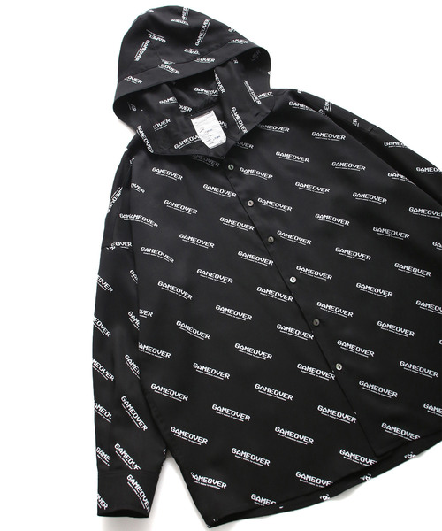 SHAREEF（シャリーフ）の「GAME OVER LOGO HOODIE SHIRTS（シャツ