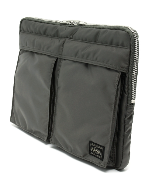 BEAMS（ビームス）の「PORTER / TANKER 30th DOCUMENT CASE（クラッチバッグ・メンズ・グレー・ONE SIZE）」の6枚目の写真