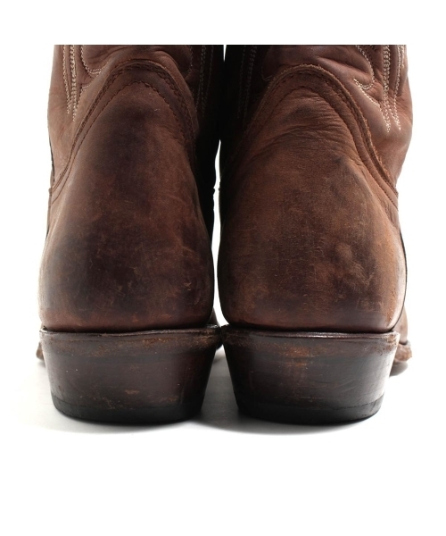 SENDRA ウエスタンブーツ レザー 本革 ブラウン スペイン製 ブランド古着】ウエスタンブーツ（ブーツ）｜SENDRA（センドラ）の