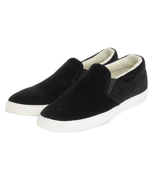X-girl（エックスガール）の「BOA SLIP-ON（スニーカー・レディース・ブラック/ベージュ/ブルー・LARGE/MEDIUM/SMALL）」の2枚目の写真