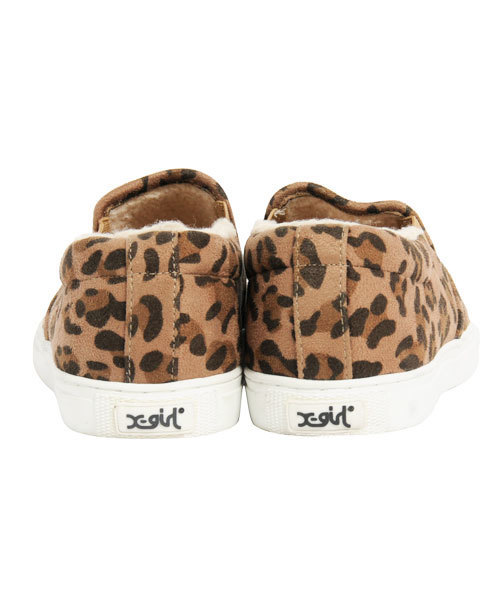 X-girl（エックスガール）の「BOA SLIP-ON（スニーカー・レディース・ブラック/ベージュ/ブルー・LARGE/MEDIUM/SMALL）」の5枚目の写真