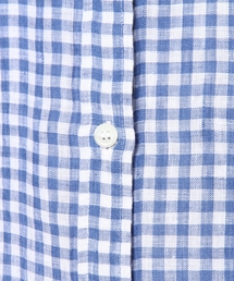 23区（ニジュウサンク）の「LIBECOギンガムチェックシャツ