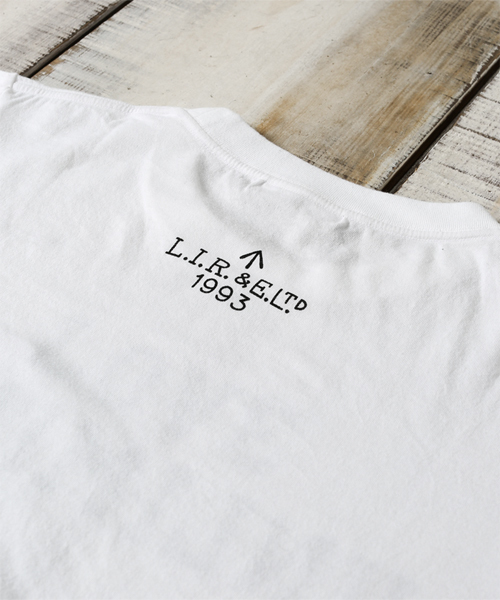 NANO universe（ナノユニバース）の「Let it Ride×nano･universe/ LetItRide別注Tee１（Tシャツ/カットソー・メンズ・ホワイト/ネイビー・LARGE/SMALL/MEDIUM）」の8枚目の写真