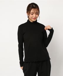 STYLEBLOCK | 起毛フライスタートルネックカットソートップス(Tシャツ/カットソー)
