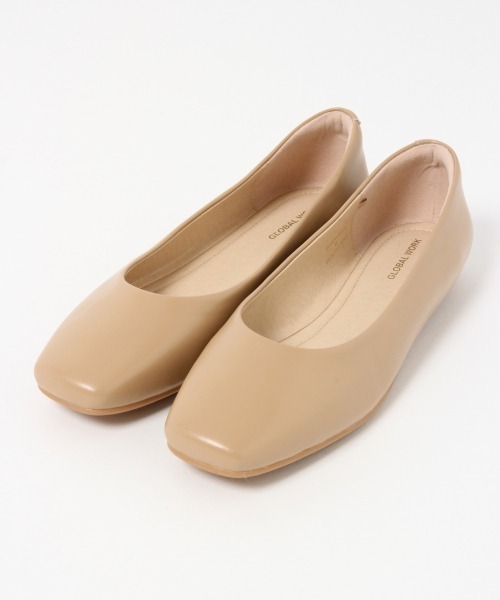 GLOBAL WORK（グローバルワーク）の「シナヤカフィットスクエア/860505（パンプス・レディース・ホワイト系その他/ブラック/ベージュ/パイソン・SMALL/MEDIUM/LARGE）」の8枚目の写真