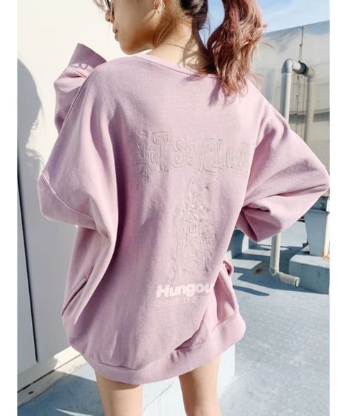 GYDA（ジェイダ）の「Surf bunny vintage プルオーバー（スウェット