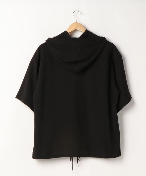 ARCHIVER（アーカイバ）の「【Ir】ポリ無地シャツパーカー（シャツ/ブラウス・メンズ・ホワイト/ブラック/ベージュ・MEDIUM/LARGE/X-LARGE）」の4枚目の写真