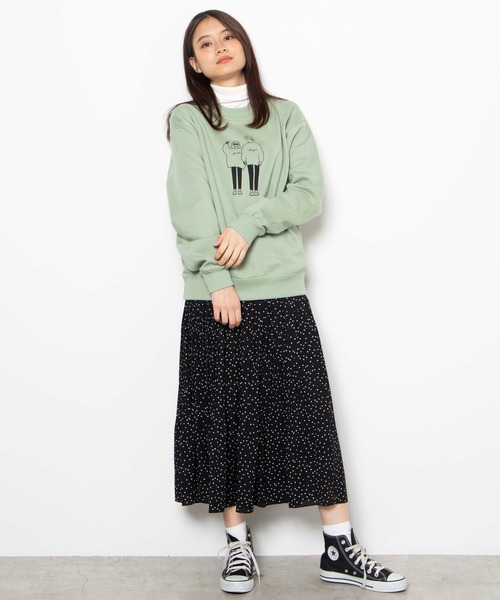 WEGO(ウィゴー)の「WEGO/カップルモチーフプルオーバー(スウェット・メンズ・グリーン/ホワイト/ブラック・SMALL/MEDIUM/LARGE)」の18枚目の写真