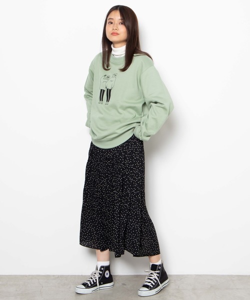 WEGO(ウィゴー)の「WEGO/カップルモチーフプルオーバー(スウェット・メンズ・グリーン/ホワイト/ブラック・SMALL/MEDIUM/LARGE)」の17枚目の写真