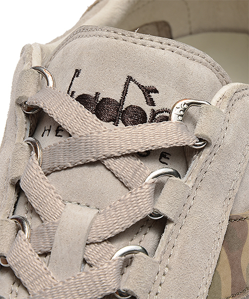 DIADORA(ディアドラ)の「diadora / 限定迷彩“EQUIPE STONE WASH”レザー (スニーカー・メンズ・サンドベージュ・5.5/7/8.5/6.5/9/6/8/7.5)」の8枚目の写真