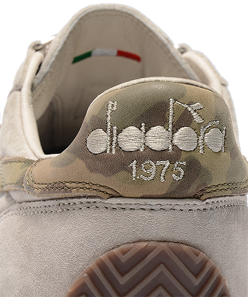 DIADORA(ディアドラ)の「diadora / 限定迷彩“EQUIPE STONE WASH”レザー (スニーカー・メンズ・サンドベージュ・5.5/7/8.5/6.5/9/6/8/7.5)」の10枚目の写真