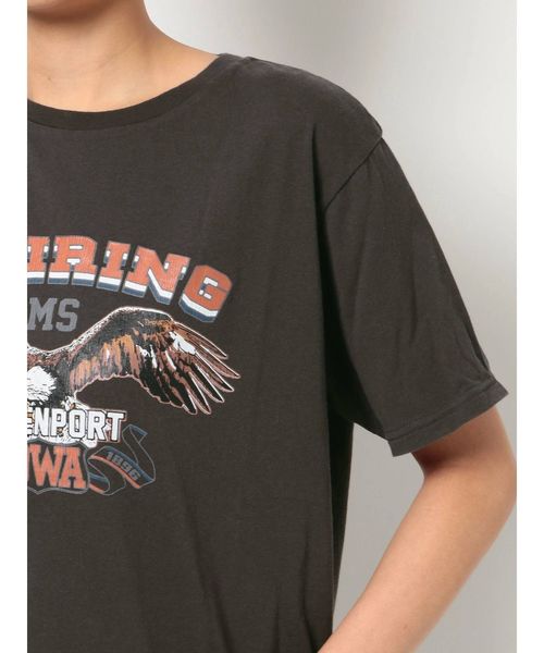 Ungrid（アングリッド）の「イーグルプリントTee（Tシャツ/カットソー・レディース・チャコールグレー/オフホワイト・FREE）」の18枚目の写真