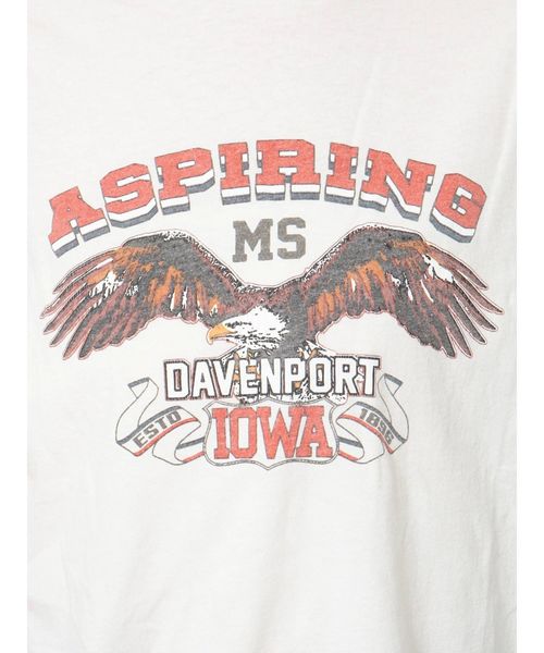 Ungrid（アングリッド）の「イーグルプリントTee（Tシャツ/カットソー・レディース・チャコールグレー/オフホワイト・FREE）」の20枚目の写真