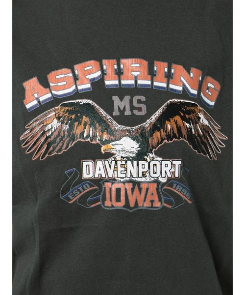 Ungrid（アングリッド）の「イーグルプリントTee（Tシャツ/カットソー・レディース・チャコールグレー/オフホワイト・FREE）」の21枚目の写真