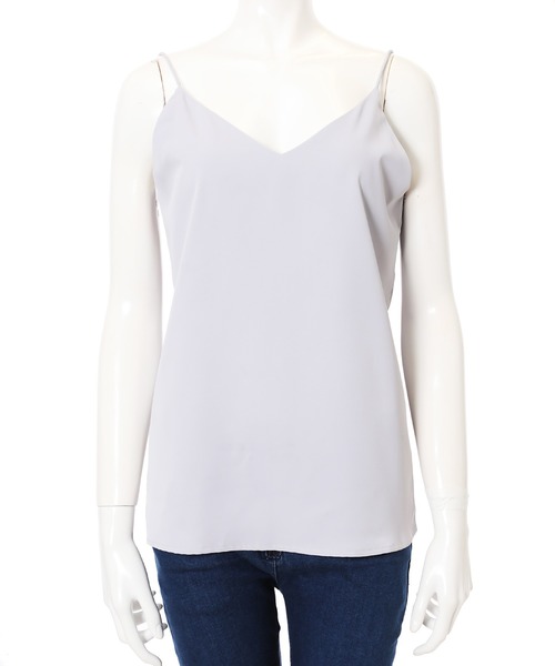 fifth（フィフス）の「サテンストリングキャミソール（キャミソール・レディース・ライトグリーン/グレー/ホワイト/ブラック・MEDIUM）」の5枚目の写真