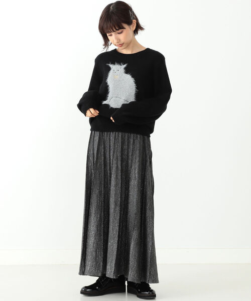 mmts（マミタス）の「＜UNISEX＞mmts / ふわふわ 猫ニット