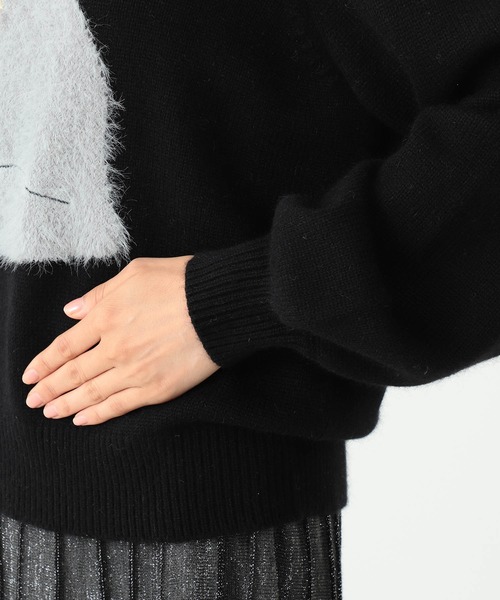 mmts（マミタス）の「＜UNISEX＞mmts / ふわふわ 猫ニット