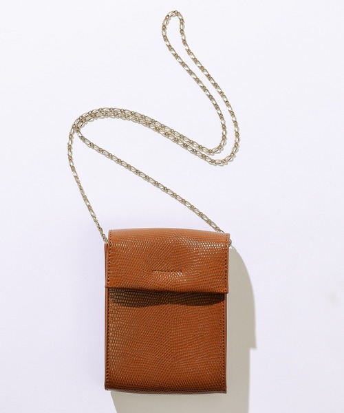 natural couture(ナチュラルクチュール)の「チェーンポシェット付きトート(トートバッグ・レディース・ブラック/ブラウン/オフホワイト・FREE)」の10枚目の写真