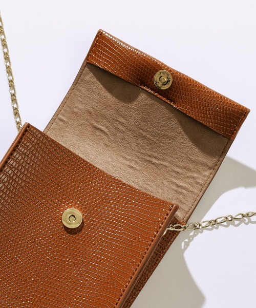 natural couture(ナチュラルクチュール)の「チェーンポシェット付きトート(トートバッグ・レディース・ブラック/ブラウン/オフホワイト・FREE)」の12枚目の写真