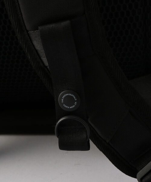 THE BROWN BUFFALO(ザブラウンバッファロー)の「【THE BROWN BUFFALO / ザ・ブラウン バッファロー】CONCEAL BACKPACK #F18CP420DBLK1(バックパック/リュック・メンズ・ブラック・FREE)」の6枚目の写真