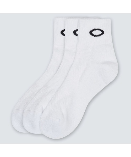 OAKLEY（オークリー）の「オークリー OAKLEY 3P SOCK ソックス/靴下/３足セット（ソックス/靴下・メンズ・ホワイト・27-29cm/25-27/23-25）」の3枚目の写真